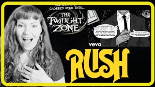 Redhead Reaction to Rush - The Twilight Zone (Lyric Video)