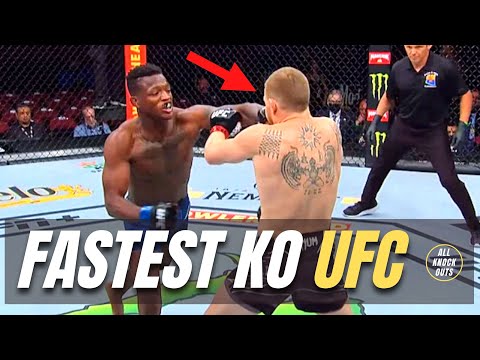 TOP 4 Knock Outs by UFC Fighter TERRANCE McKINNEY - Including fastest KO!