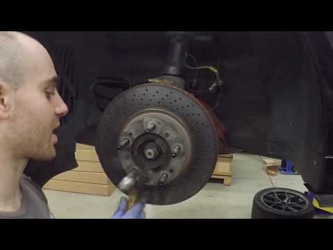 Porsche Cayman 987 Brake Pad and Rotor Replacement