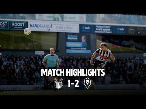 FC Grimsby Town Cleethorpes 1-2 FC Salford City