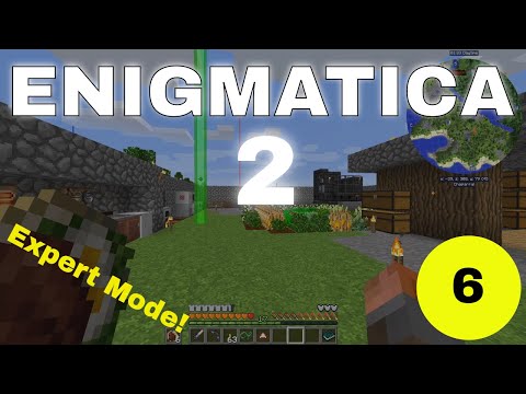 Enigmatica 2 Expert Mode E06 - Unlocking Mekanism, Actually Additions and Botania!
