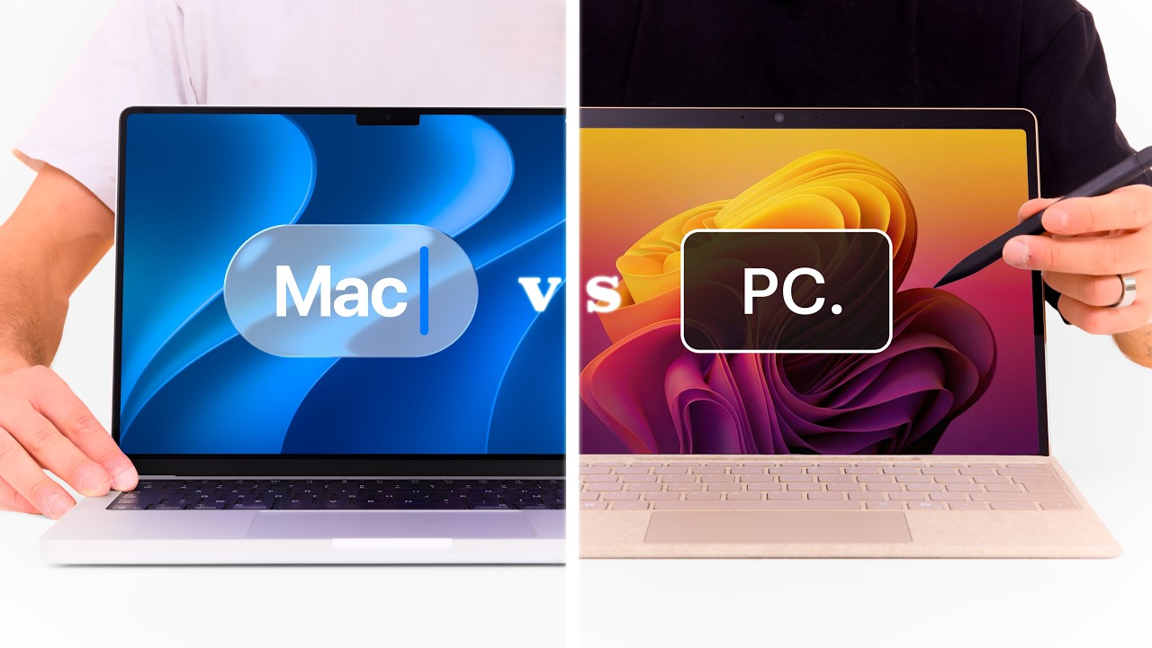 J’ai passé un mois à comparer le meilleur PC Windows à mon MacBook