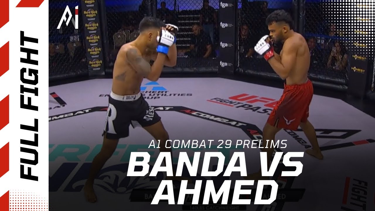  Traehone Banda vs Arabaz Ahmed | A1 Combat 29 Prelims
