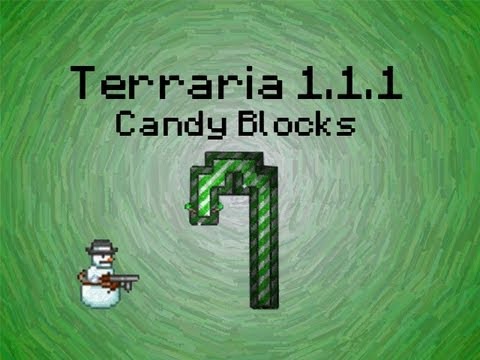 Terraria 1.1.1: Candy Blocks