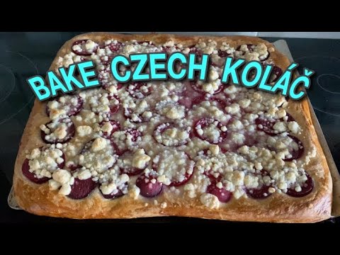 BAKING CZECH PLUM KOLÁČ