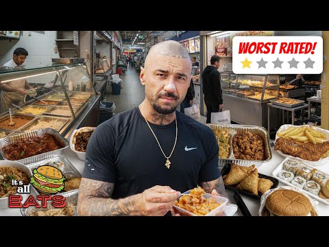 I Reviewed The WORST Rated Food Spots In My City - It’s All Eats 