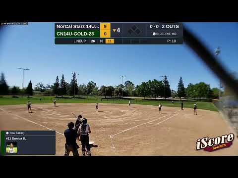 NorCal Starz 14U-Sanchez vs CN14U-GOLD-2023 (2023.04.22)