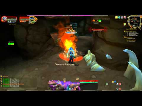 TheSoloPop in the Wailing Caverns - Lady Anacondra solo at level