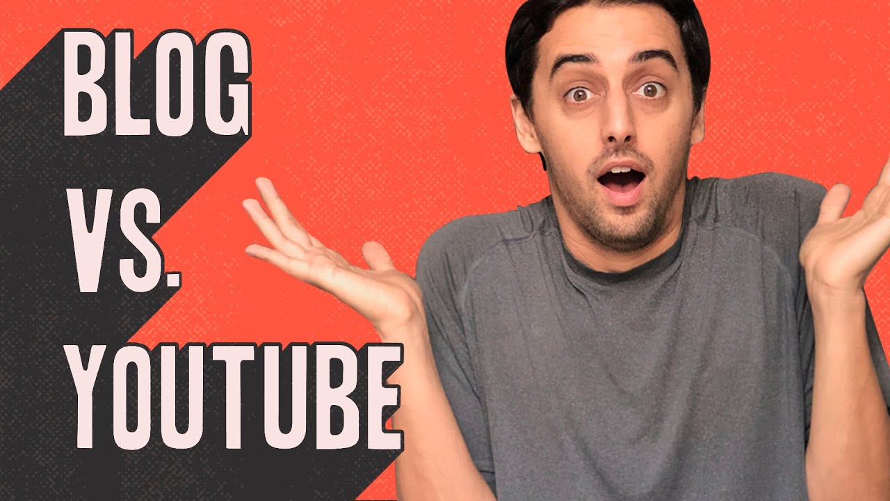 Crear un BLOG vs abrir un canal YOUTUBE - ¿Cuál es MEJOR?