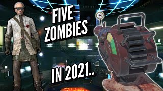 I Played FIVE Zombies From Black Ops 1 In 2021...