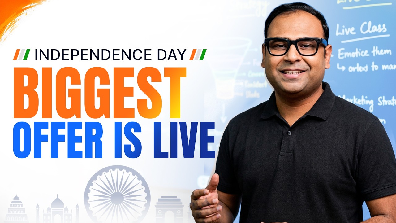 🇮🇳 Independence Day Sale is Live Now - Umar Tazkeer