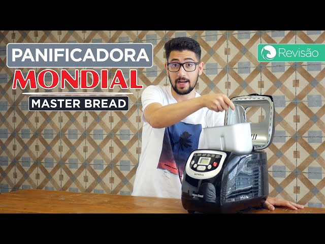Imagem do vídeo da avaliação Panificadora Mondial Master Bread