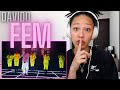 Davido Was NOT PLAYING AROUND With THIS One!!! 🔥 | Davido - FEM (Official Video) [REACTION!!]