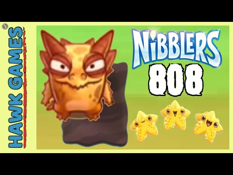 Fruit Nibblers Level 808 - 3 Stars Walkthrough, No Boosters