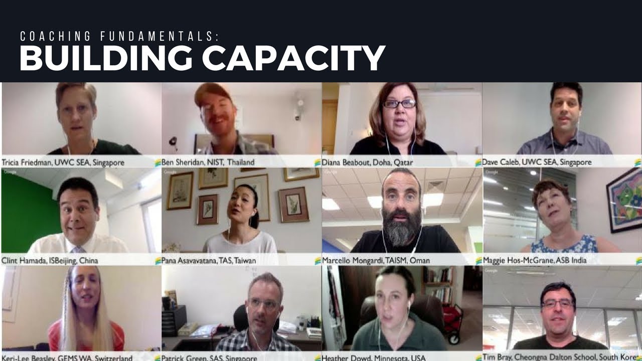 Coaching Fundamentals 6: Building Capacity