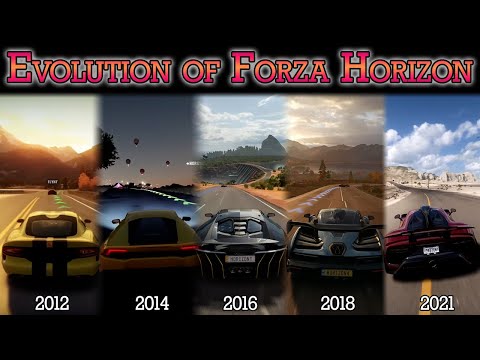 The Evolution of Forza Horizon || Every Intro Race from Forza Horizon 1 to 5