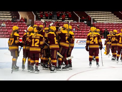 Highlights: #3 Gopher Women's Hockey Wins 5-0 at #13 Boston University