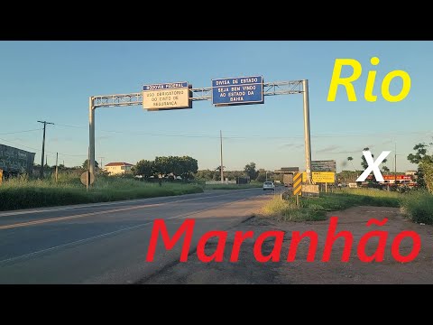 Viagem Rio x Nordeste, #Santa Rita - MA entramos na #Bahia #Porções #7
