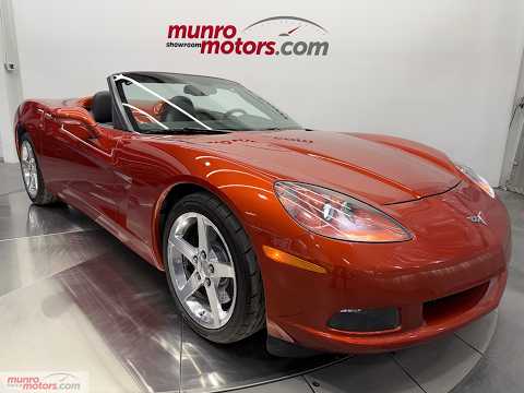 2006 Chevrolet Corvette 2dr Convertible in Orange for sale at Munro Motors in Brantford, ON