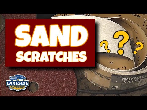 Sand Scratches: NOT Caused by Course Sand Paper