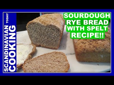 How To Make Delicious Homemade Sourdough Rye Bread with Spelt Recipe