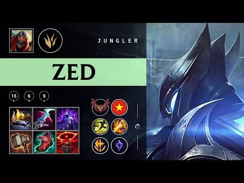 Zed Jungle vs Viego - VN Grandmaster Patch 25.24