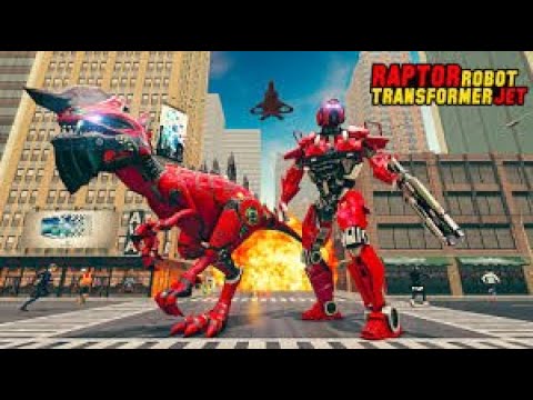 DRONE ROBOT  CAR GAME/HD ANDROID GAME PLAY /  Drone Robot Car Transformation Battle City###