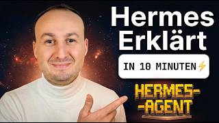 Ich habe Hermes Agent in 10 Minuten installiert… So geht’s 🤯