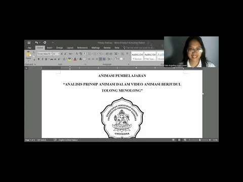 ANALISIS PRINSIP ANIMASI PADA VIDEO ANIMASI BERJUDUL TOLONG MENOLONG || ANIMASI PEMBELAJARAN