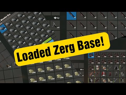 Richest Zerg on the server base tour!