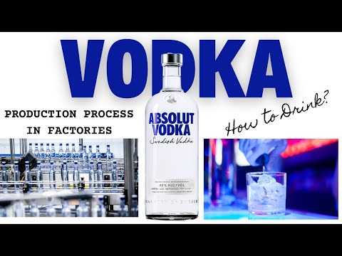 Vodka making/production process step by step II How to drink vodka II Vodka Cocktails II Vodka Shots