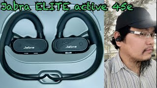 Jabra Elite Active 45e wireless bluetooth sports earbuds | unboxing and review | @AzoEdition