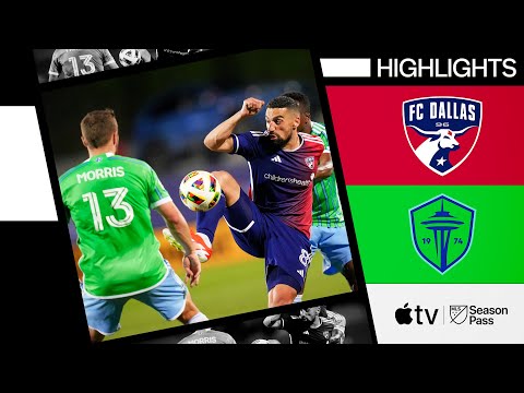 FC Dallas vs. Seattle Sounders FC | Full Match Highlights | April 13, 2024