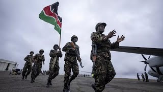 Second contingent of Kenyan troops arrive in DRC to help battle rebels