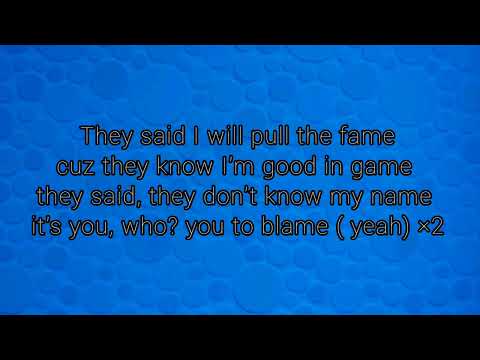 PULL  UP - AK # 616 ( official lyrics video ) prod. gas shawty