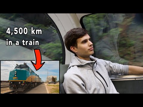 4,500KM Train Ride Across Canada - Part 1