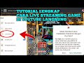 Cara Live Streaming Game Ff Di Youtube