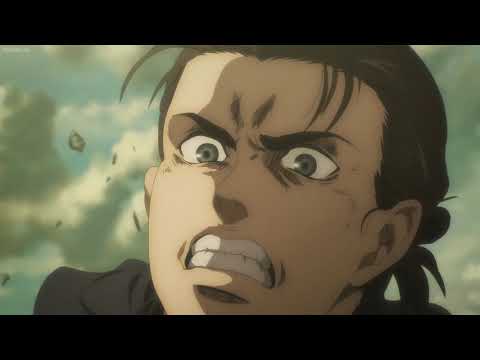 MARLEY'S COUNTERATTACK | PIECK POINTS AT EREN | FINAL SEASON ENDING 1080P HD [Attack on Titan 4x16]