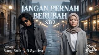 Download lagu AUTO MERINDING NYESEK! ✨ Jangan Pernah Berubah - ST12 | Cover Slowrock Bang Brokey ft Syariva mp3