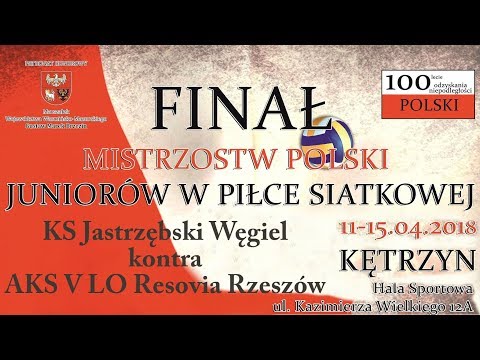 MPJ 2018: KS Jastrzębski Węgiel - AKS V LO Resovia Rzeszów