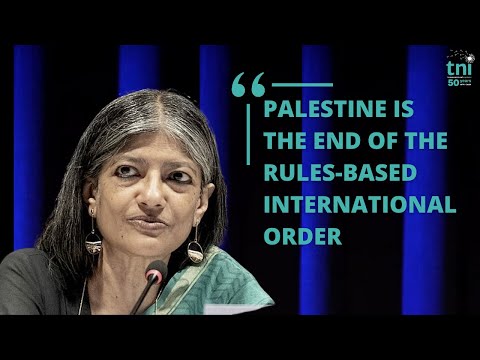 Jayati Gosh: Palestine is the end of the rules-based international order
