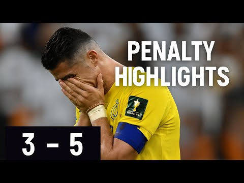 Ronaldo and Al Nassr Loose 3 - 5 On Penalties vs Al-Ahli - Full Time 2 - 2 | Penalty Highlights |