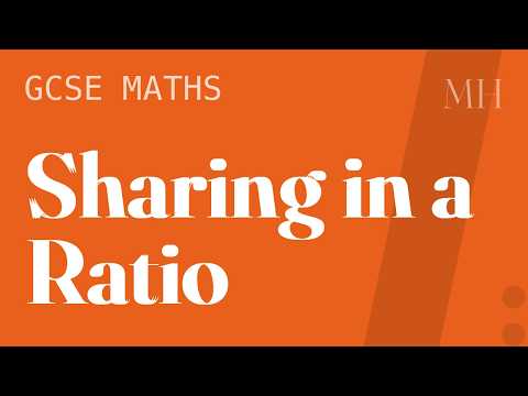 Sharing in a Ratio