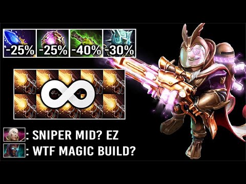 AWP IS BACK! -50% STUN Magic Scepter Sniper vs Invoker Mid Crazy 100k Damage Comeback by Waga Dota 2