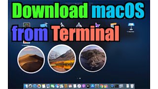 Download macOS using terminal command (How to)
