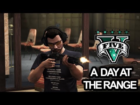 GTA 5: SP Series #22 - LSPDFR 0.4 Shooting Range - Day At The Range