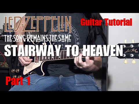 Guitar Tutorial | Stairway to Heaven The Song Remains The Same Live 1973 | Part 1 | Led Zeppelin