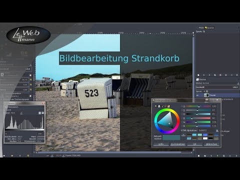Farben digital verbessern - Bildbearbeitung - GIMP Tutorial