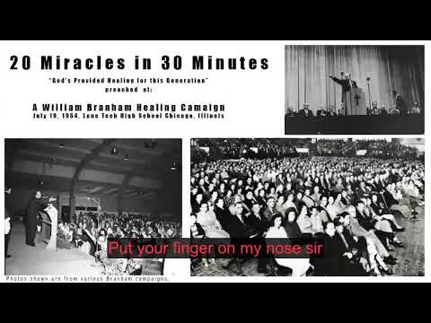 20 Miracles in 30 Minutes – William Branham Meetings - Multi-Testimony Video, Salvation / Converts, Testimonies - Believers Testimonies