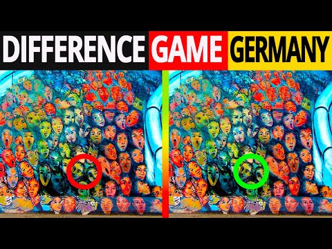 Picture Difference GERMANY Game | Spot The Difference Games For Adults Difficult Game GERMAN